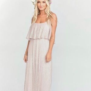 SHOW ME YOUR MUMU Caitlin Ruffle Maxi Dress